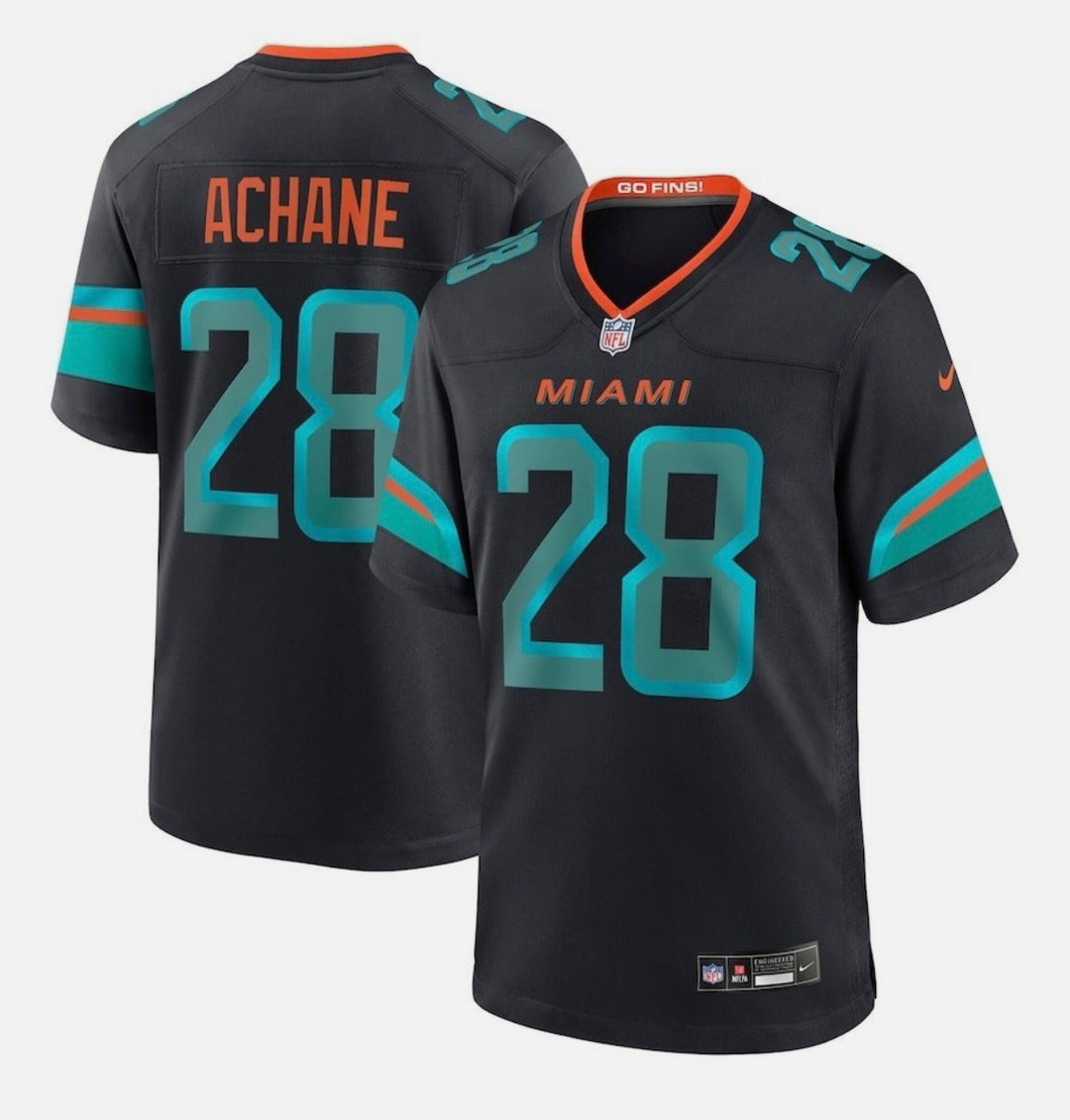 De’Von Achane Miami Dolphins Official NFL Nike Rivalries Collection Jersey