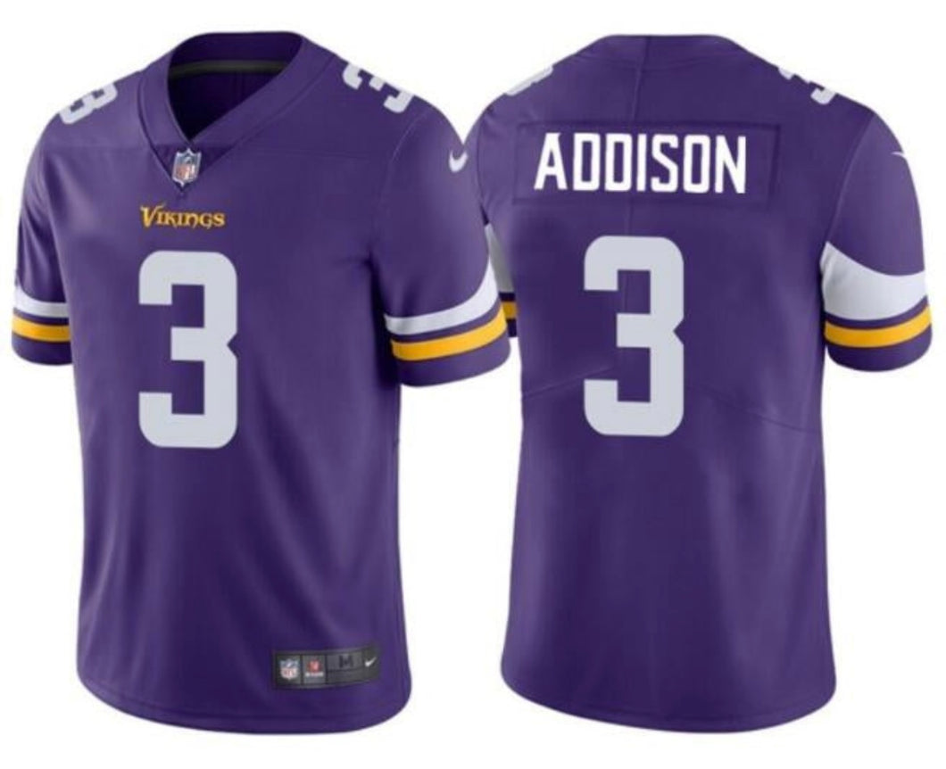 Jordan Addison Minnesota Vikings NFL Jersey Nike