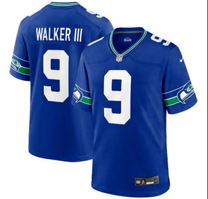 Kenneth Walker III Seattle Seahawks Jersey official NFL Nike retro