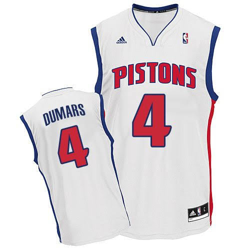 Joe Dumars Detroit Pistons Official NBA Adidas Jersey