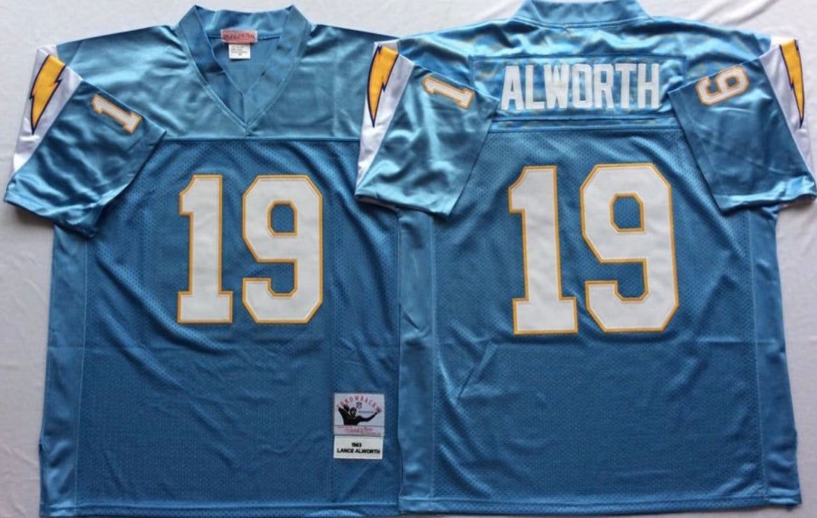 Lance Alworth San Diego Chargers Jersey Mitchell & Ness