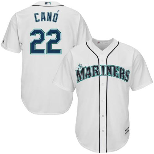 Robinson Cano Seattle Mariners Official MLB Jersey Majestic White