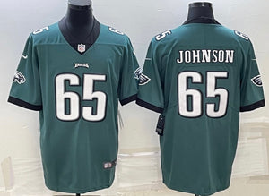 Lane Johnson Philadelphia Eagles Nike NFL Jersey Green