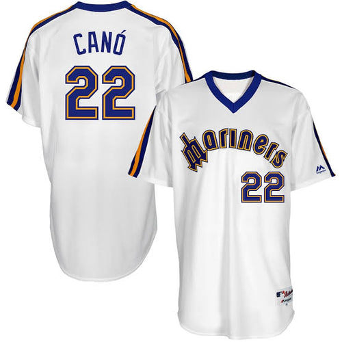 Robinson Cano Seattle Mariners Official MLB Retro Jersey Majestic