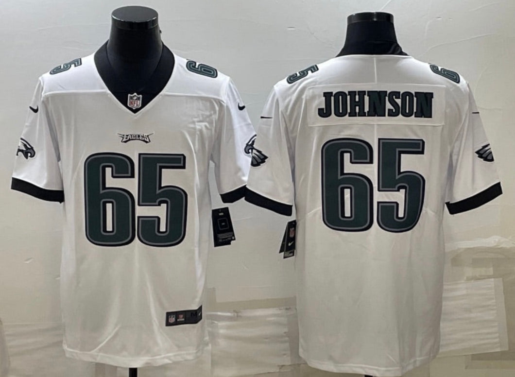 Lane Johnson Philadelphia Eagles Nike NFL Jersey White