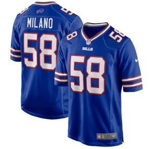 Matt Milano Buffalo Bills official NFL Nike Jersey