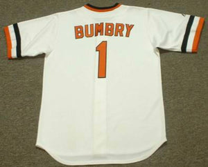 Al Bumbry 1983 Baltimore Orioles Official MLB Majestic Jersey