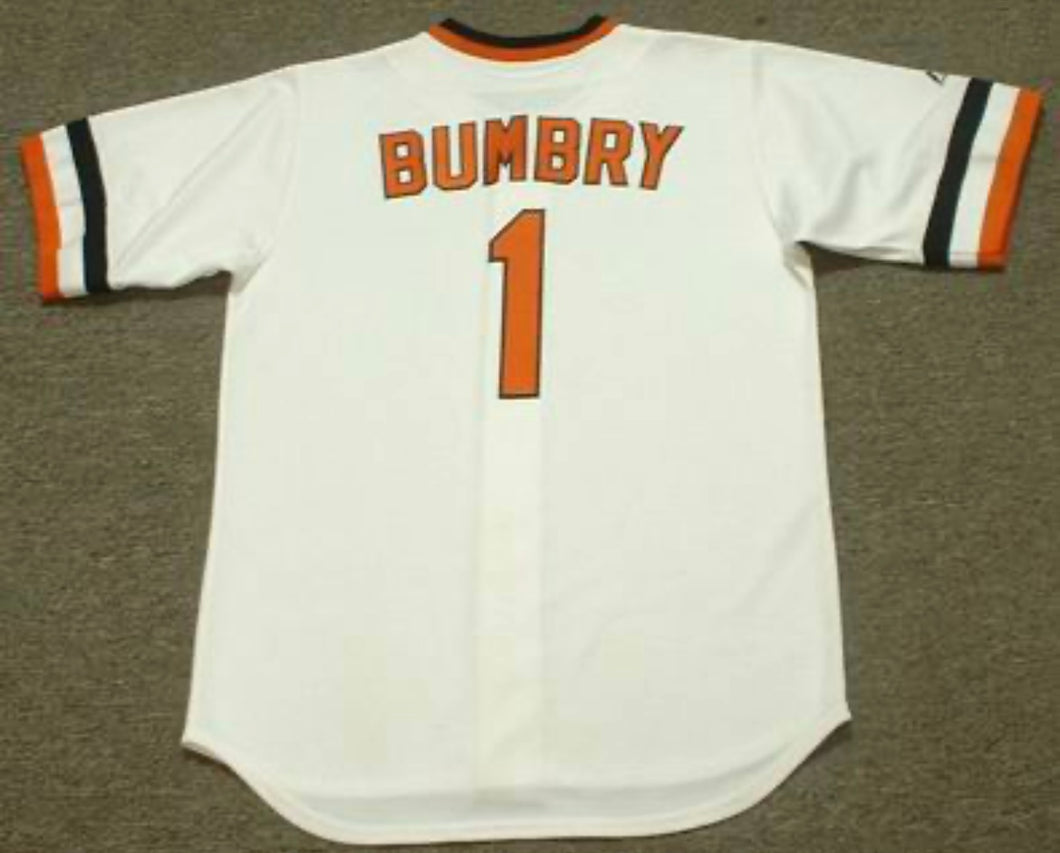 Al Bumbry 1983 Baltimore Orioles Official MLB Majestic Jersey