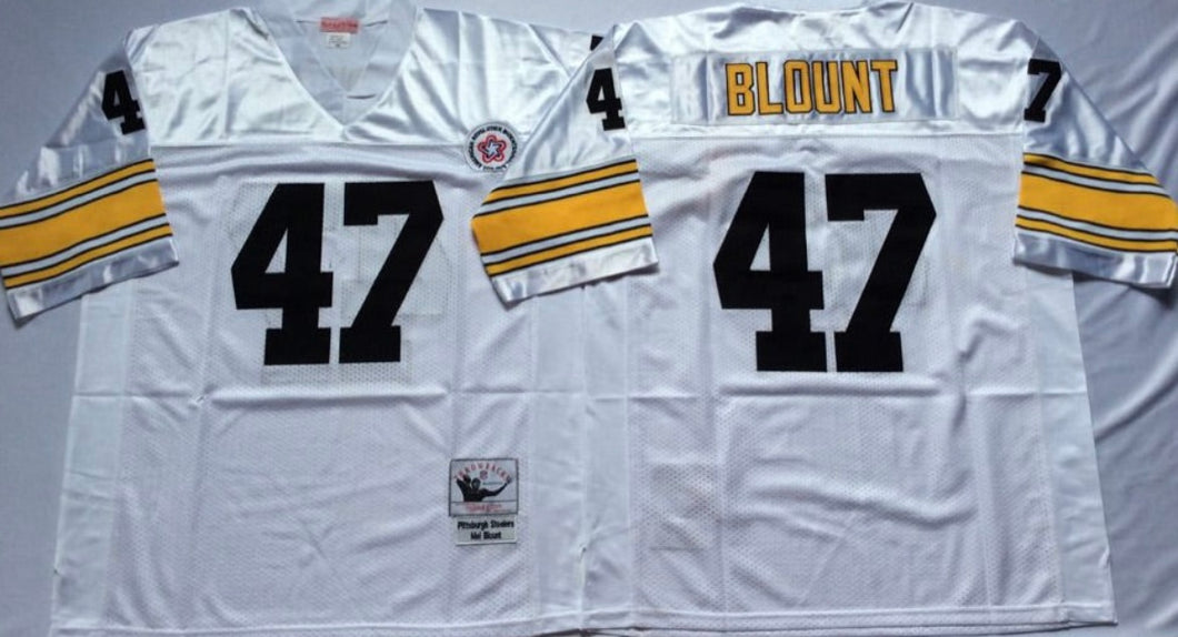 Mel Blount Pittsburgh Steelers Jersey white Mitchell & Ness