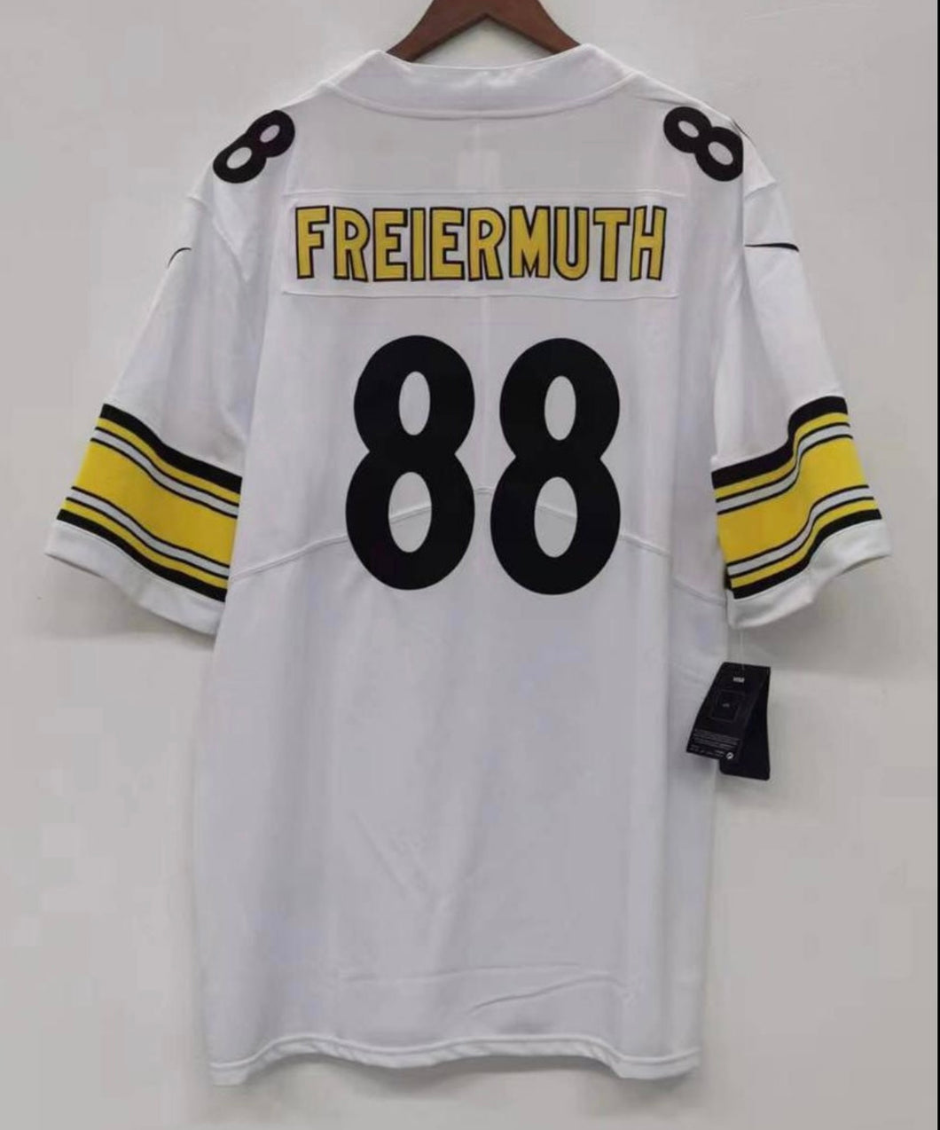 Pat Freiermuth Pittsburgh Steelers official NFL Nike Jersey White