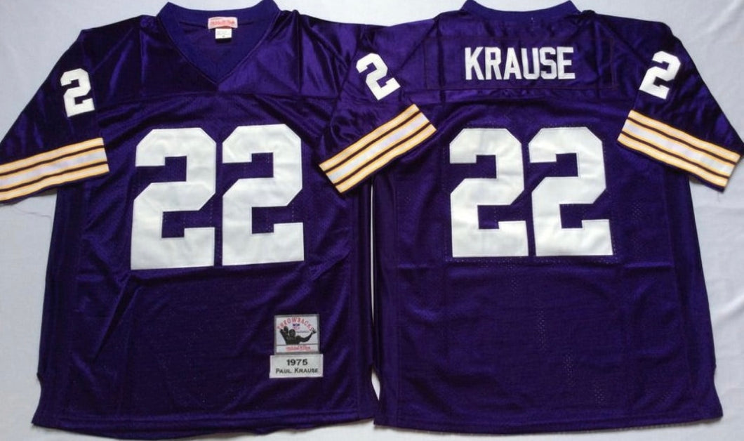 Paul Krause Minnesota Vikings Jersey Mitchell & Ness