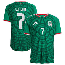 Gilberto Mora 2026 Mexico National Team Adult sizes Adidas Jersey