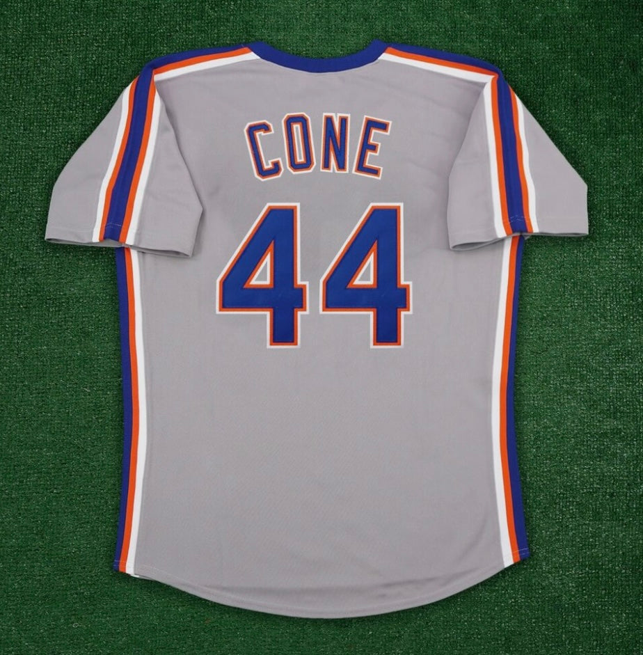 David Cone New York Mets Official MLB Majestic Jersey