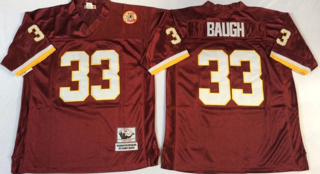 Sammy Baugh Washington Redskins Commanders Mitchell & Ness Jersey