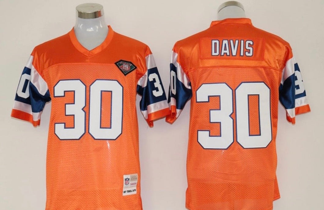 Terrell Davis Mitchell & Ness Denver Broncos Jersey