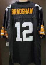 Terry Bradshaw Pittsburgh Steelers Classic Authentics Jersey Black