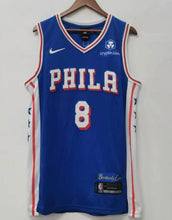 Paul George YOUTH KIDS Philadelphia 76ers Official NBA Jersey blue
