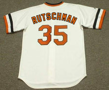 ANDY RUTSCHMAN Baltimore Orioles Official MLB Majestic Jersey White