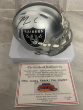 Maxx Crosby Autographed Las Vegas Raiders Mini Helmet with COA