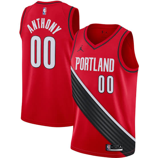 Carmelo Anthony Portland Trailblazers Official NBA Nike Jersey Red