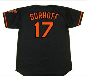BJ Surhoff 2000 Baltimore Orioles Official MLB Majestic Jersey