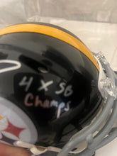 Franco Harris Autographed Pittsburgh Steelers Mini Helmet with COA