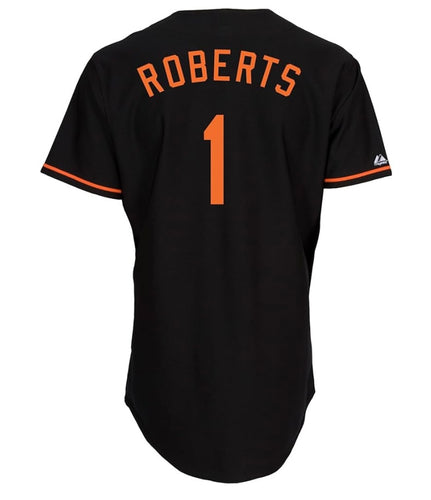 Brian Roberts Baltimore Orioles Official MLB Majestic Jersey black