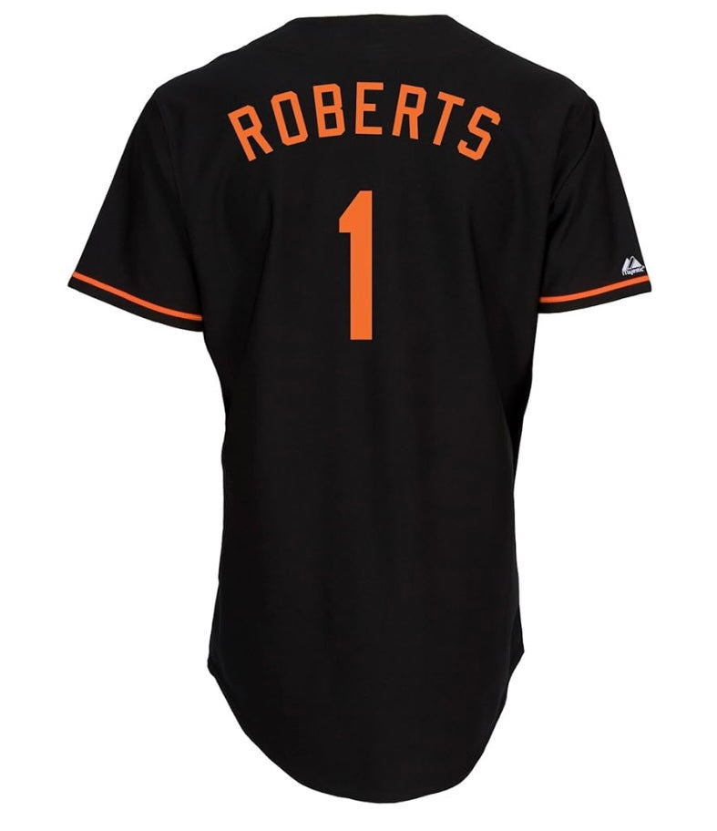 Brian Roberts Baltimore Orioles Official MLB Majestic Jersey black