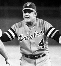 Earl Weaver 1971 Baltimore Orioles Official MLB Majestic Jersey