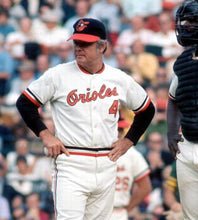 Earl Weaver 1982 Baltimore Orioles Official MLB Majestic Jersey