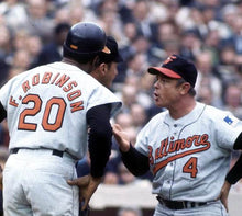 Frank Robinson 1969 Baltimore Orioles Official MLB Majestic Jersey Gray