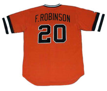 Frank Robinson 1971 Baltimore Orioles Official MLB Majestic Jersey Orange