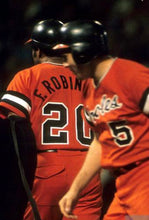 Frank Robinson 1971 Baltimore Orioles Official MLB Majestic Jersey Orange