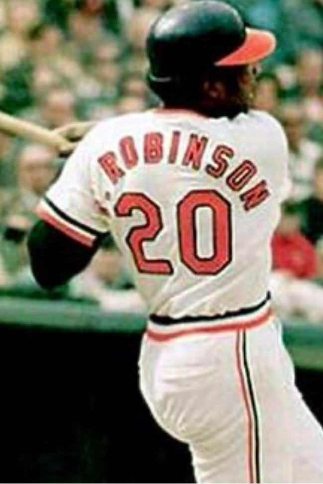 Frank Robinson 1971 Baltimore Orioles Official MLB Majestic Jersey