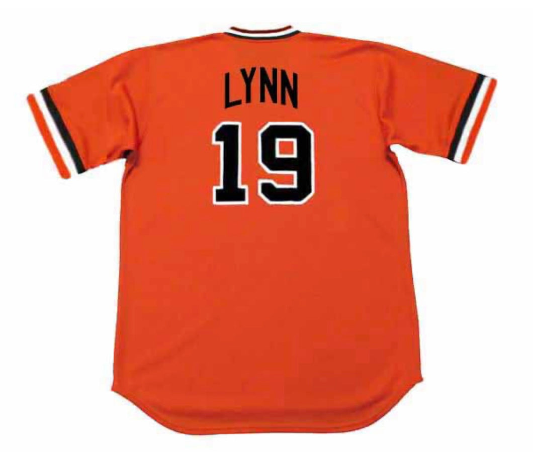 Fred Lynn Baltimore Orioles Official MLB Majestic Jersey