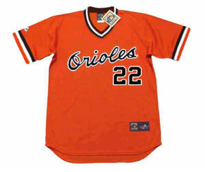 Jim Palmer 1979 Baltimore Orioles Official  MLB Majestic Jersey Orange