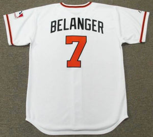 MARK BELANGER 1969 Baltimore Orioles Official MLB Majestic Jersey White