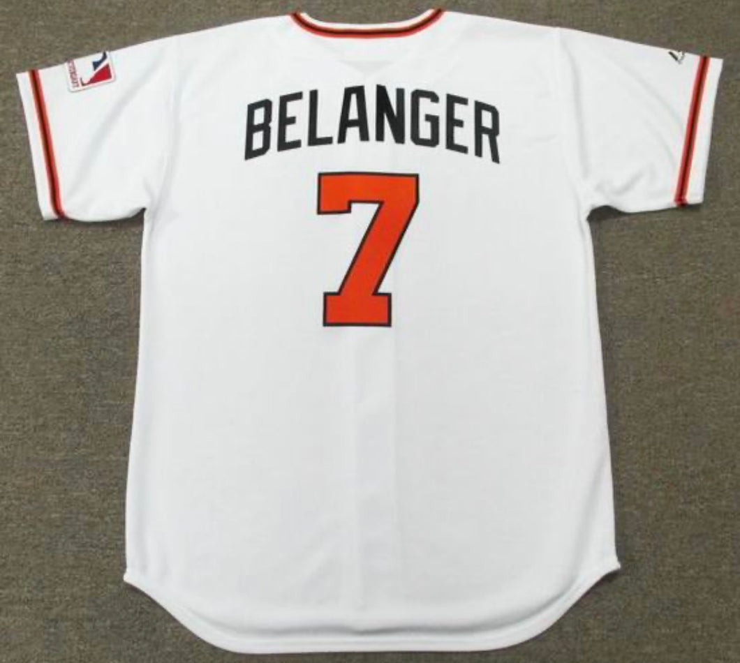 MARK BELANGER 1969 Baltimore Orioles Official MLB Majestic Jersey White