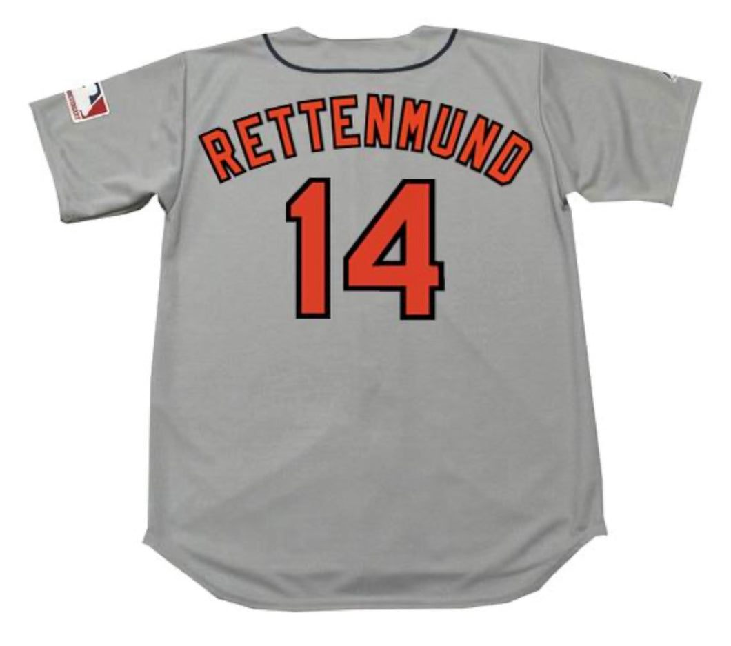 MERV RETTENMUND Baltimore Orioles Official MLB Majestic Jersey
