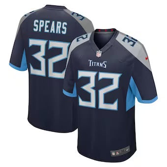 Tyjae Spears Tennessee Titans Official NFL Nike Jersey