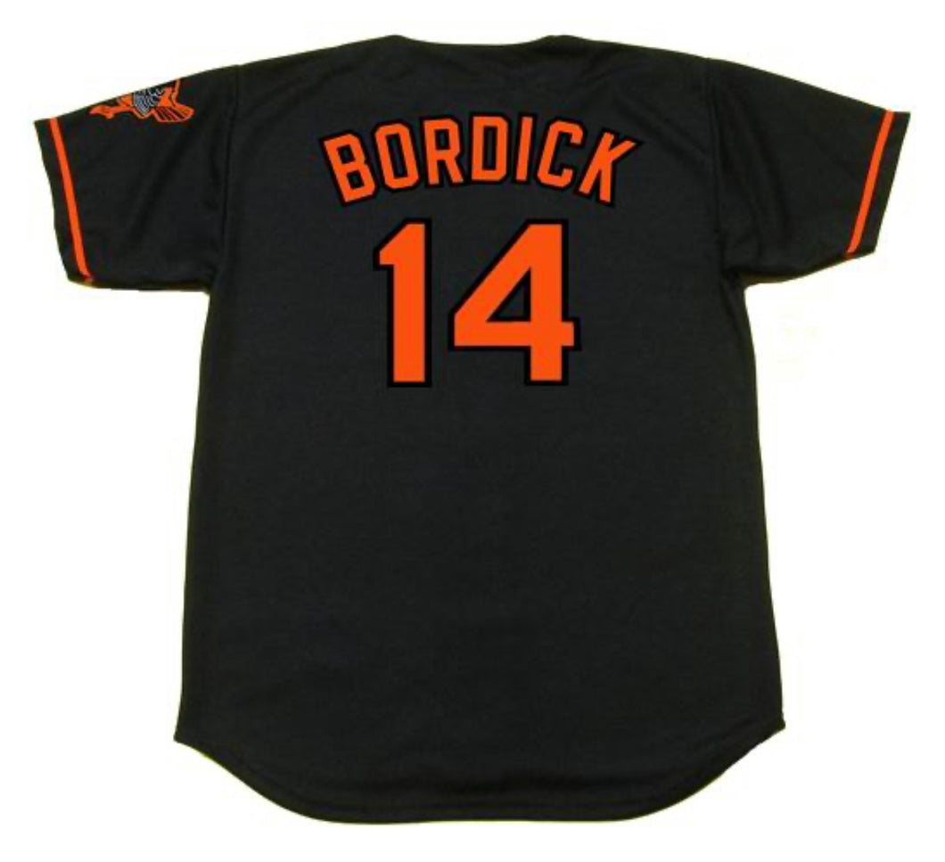 Mike Bordick Baltimore Orioles Official MLB Majestic Jersey