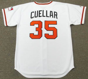MIKE CUELLAR 1969 Baltimore Orioles Official MLB Majestic Jersey