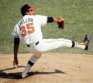 MIKE CUELLAR 1969 Baltimore Orioles Official MLB Majestic Jersey