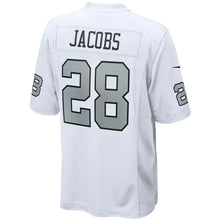 Josh Jacobs Oakland Raiders #28 Official NFL Nike Jersey