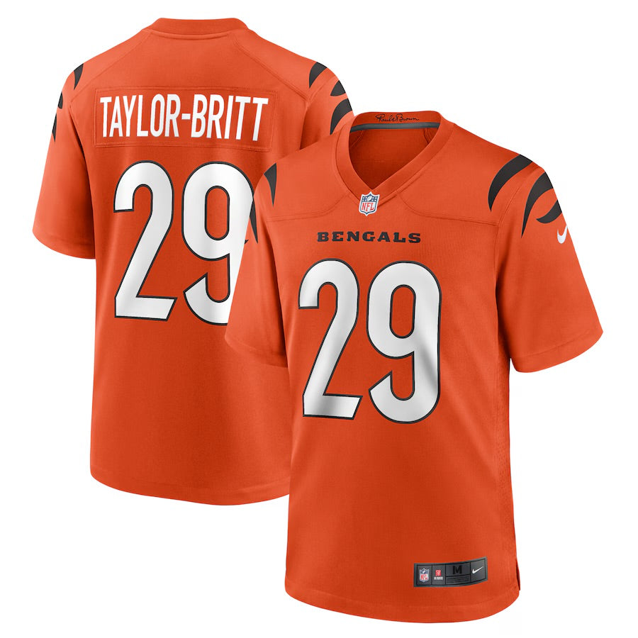 Cam Taylor - Britt Cincinnati Bengals Official NFL NIKE Jersey