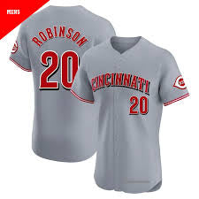Frank Robinson Cincinnati Reds Official MLB Jersey Mitchell & Ness Gray