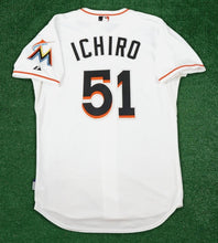 Ichiro Suzuki Miami Marlins Official MLB Jersey Majestic