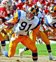 Kevin Greene Los Angeles Rams NFL Mitchell  & Ness Jersey white