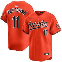 Jordan Westburg YOUTH Baltimore Orioles Official MLB Nike jersey Orange