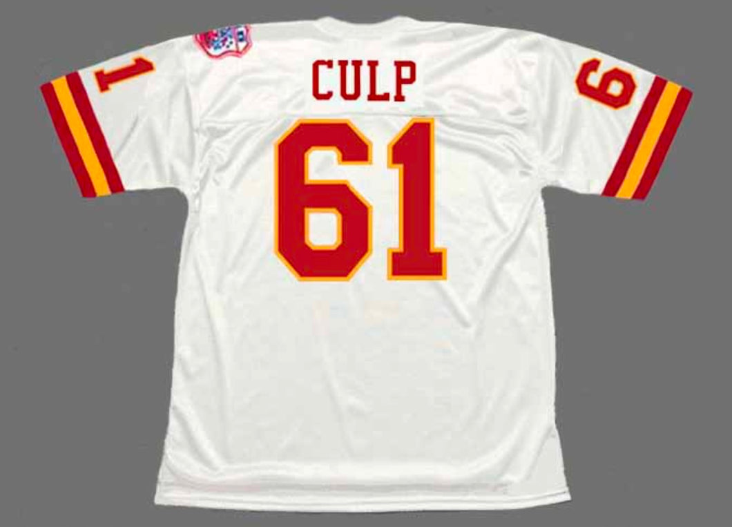 Curley Culp 1969 Kansas City Chiefs NFL Mitchell & Ness Jersey red
